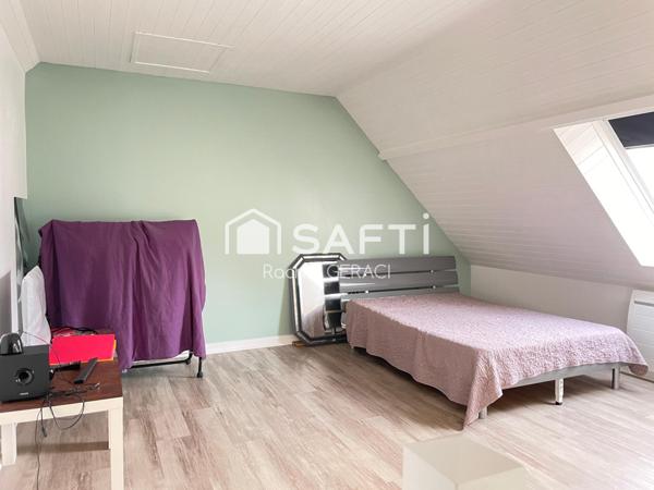 Maison confortable avec jardin et piscine