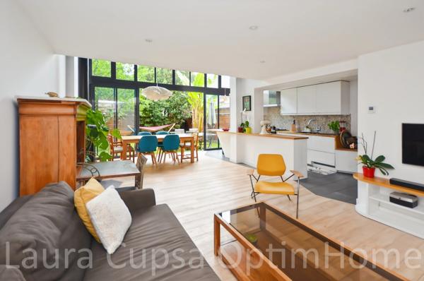 BOURG-LA-REINE - MAISON 5/6 PIECES - 108 M² HABITABLES - 112 M² UTILES - 3 CHAMBRES - TERRAIN 161 M² - TRANSFORMATIONS ET EXTENSION EN 2015