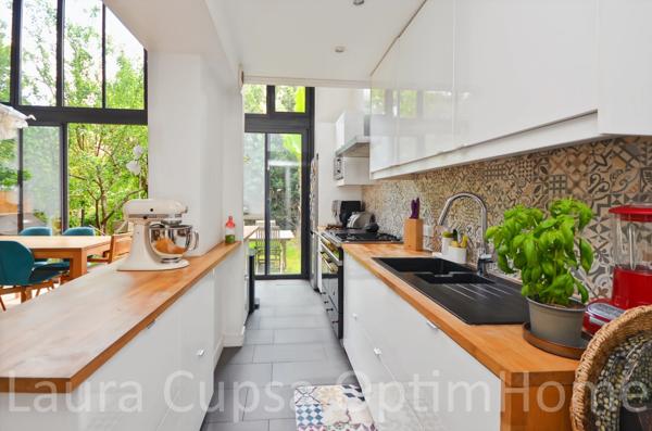BOURG-LA-REINE - MAISON 5/6 PIECES - 108 M² HABITABLES - 112 M² UTILES - 3 CHAMBRES - TERRAIN 161 M² - TRANSFORMATIONS ET EXTENSION EN 2015