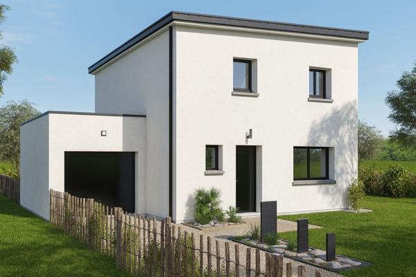 Terrain + Maison à vendre 5 pièces - 105 m²