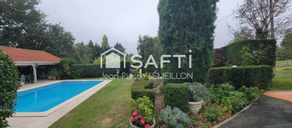 Maison 8 pièces 219 m², piscine, box chevaux