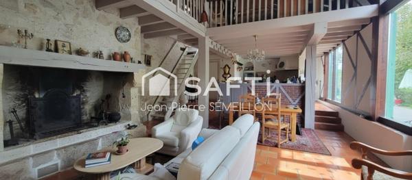 Maison 8 pièces 219 m², piscine, box chevaux