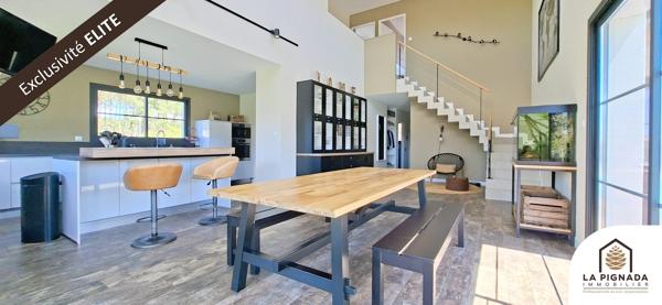 Maison 157 m² - 5 ch - 5 sde - Piscine - Garage