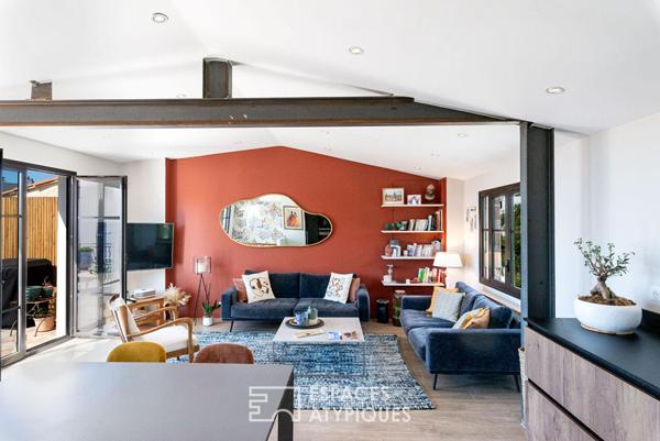 Duplex de prestige avec terrasse vue mer et garage privé – LE CANNET Saint-Sauveur