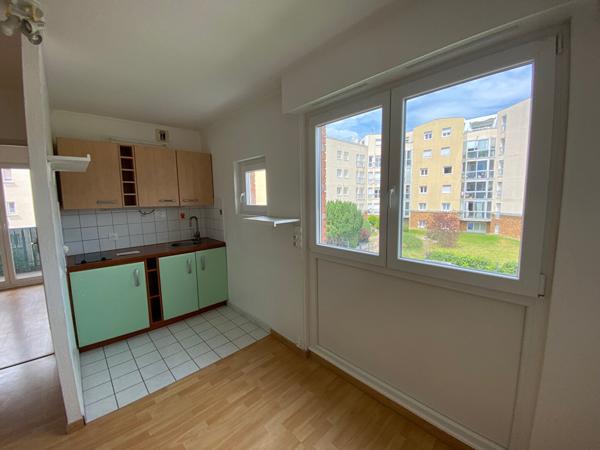 À louer : Charmant appartement 2 pièces à Mulhouse avec balcon et garage fermé en sous sol !