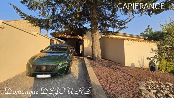 En Ardèche, dans la magnifique Vallée de l'Eyrieux et à 25 minutes de Valence et de l'autoroute A7, grande maison de 248 m² - belles prestations - Terrains plat - Bois - Source - Arrêt bus pr Valence