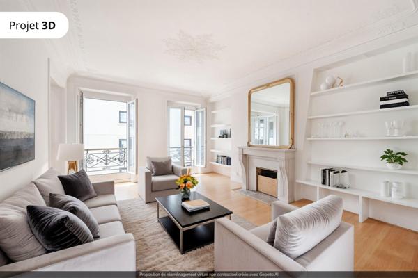 Appartement T3 à vendre  3 pièces - 73,11 m2 PARIS - 75006