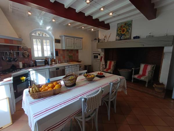 MAISON GASCOGNE ENTIEREMENT RENOVEE SUR 1 HECTARE .