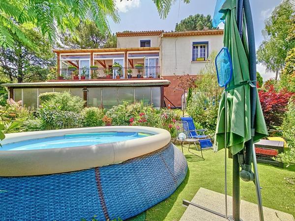 À vendre – Villa familiale 5 pièces avec dépendances, grand jardin & vue dégagée – Bédarieux