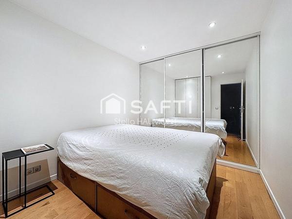 Appartement spacieux avec terrasse, parking et cave au cœur de Bécon
