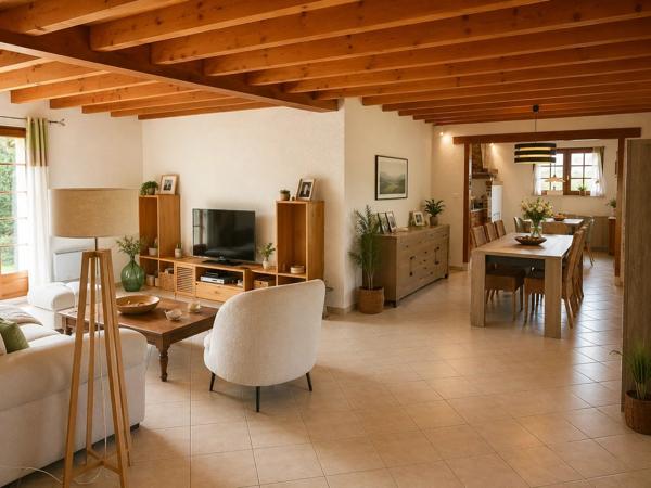 MIOS – Maison 4 ch, séjour 70 m², terrain 2 150 m²