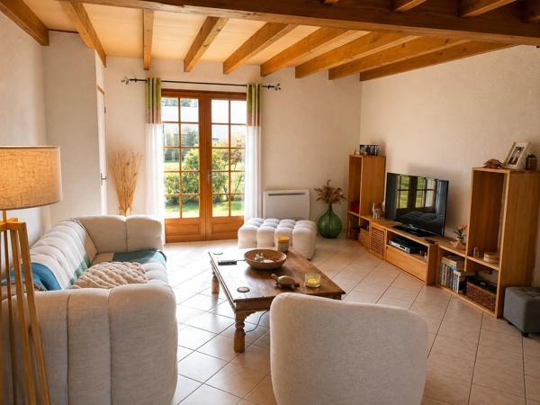 MIOS – Maison 4 ch, séjour 70 m², terrain 2 150 m²