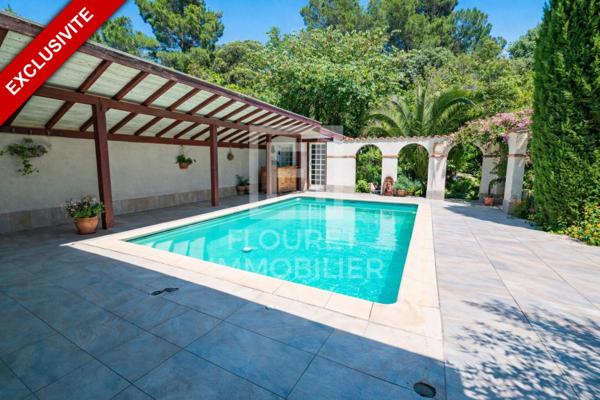 Mas catalan atypique de caractère - 5 chambres, 2 bureaux, piscine, volumes rares