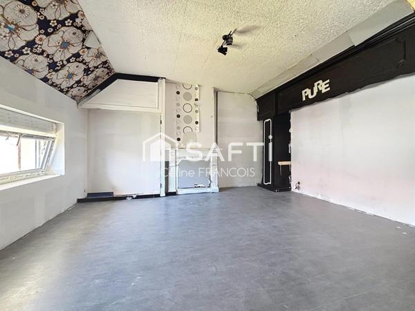 Maison avec travaux à finir, beau potentiel