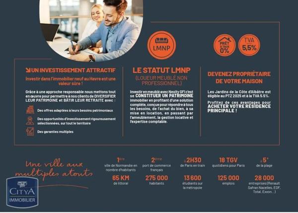 Maison à vendre 3 pièces 63.05m²