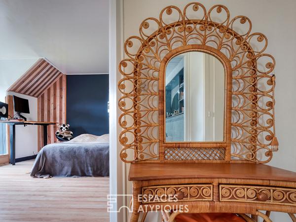 Propriété de charme avec box à chevaux et terrain de tennis