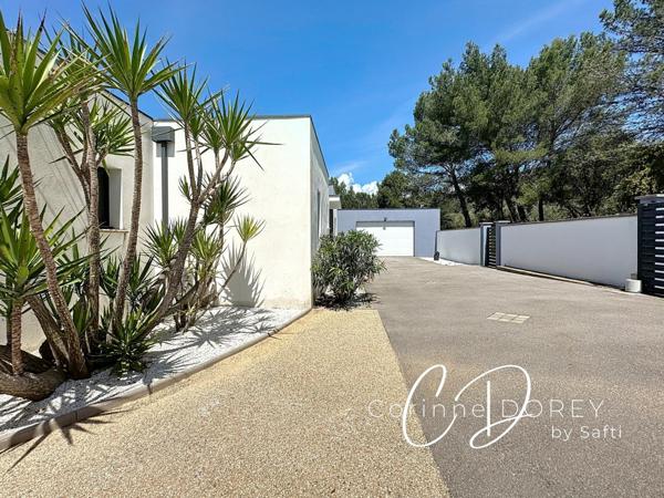 Villa d’architecte en pleine garrigue – Une signature contemporaine aux prestations d’exception