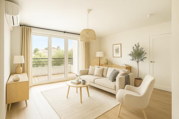 T2 de 39 m² -Terrasse 10 m² – Box en sous-sol – Résidence Vert Beaumont (Saint-Julien)