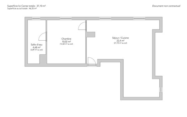 Appartement Paris 6e - CHERCHE-MIDI / CROIX-ROUGE