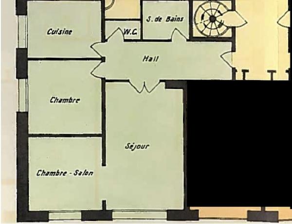 Appartement 3 pièces - 58 m²