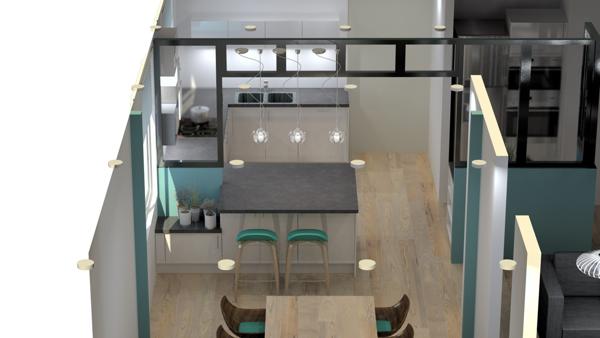 Appartement 3 pièces - 58 m²