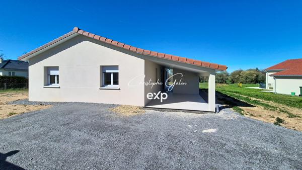 Maison de plain-pied récente – 3 chambres – Terrain 1300 m²