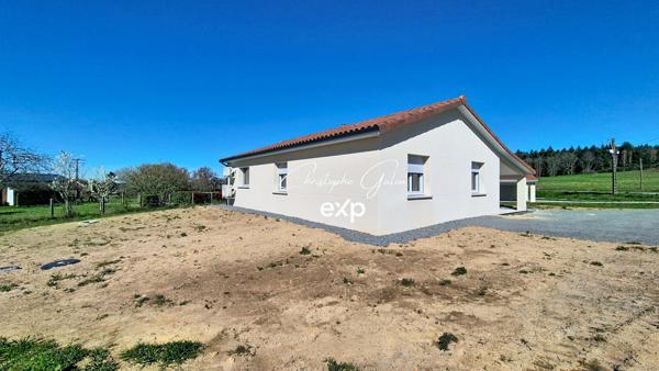 Maison de plain-pied récente – 3 chambres – Terrain 1300 m²