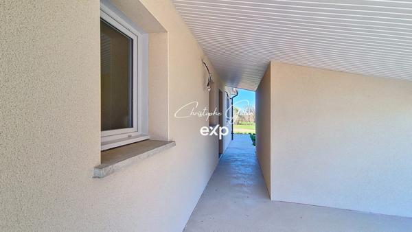 Maison de plain-pied récente – 3 chambres – Terrain 1300 m²