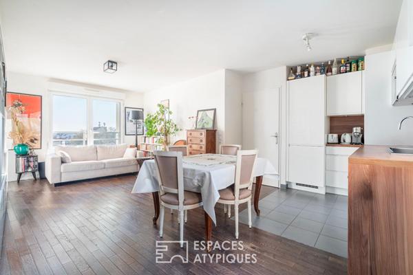 Appartement avec jardin sur le toit