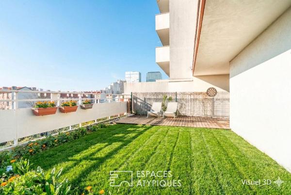 Appartement avec jardin sur le toit