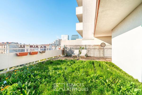 Appartement avec jardin sur le toit
