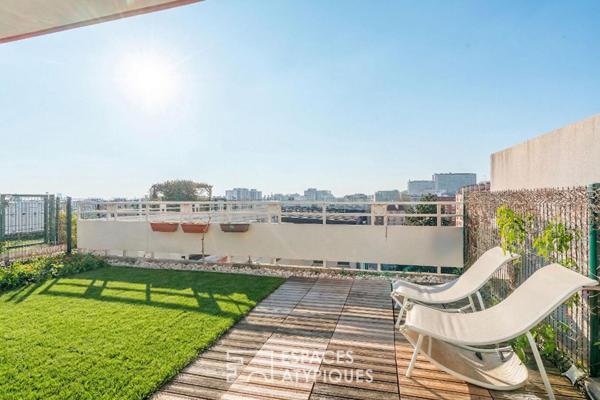 Appartement avec jardin sur le toit