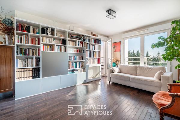 Appartement avec jardin sur le toit