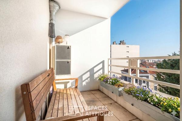 Appartement avec jardin sur le toit