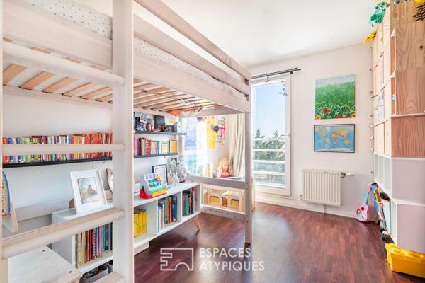 Appartement avec jardin sur le toit