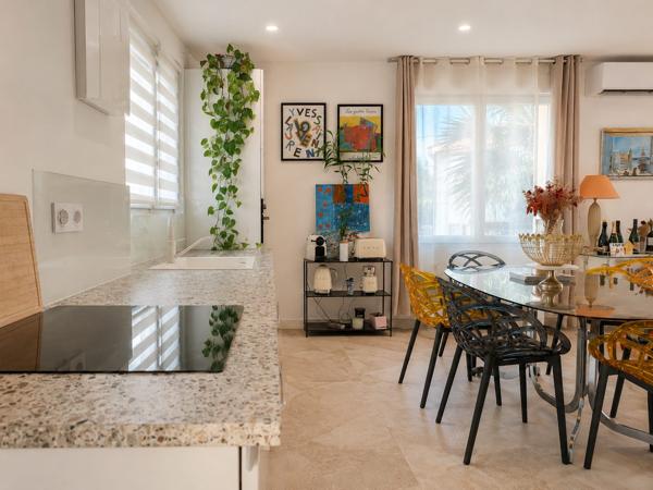 Maison individuelle renovée jardin et garage + annexe de 40m2