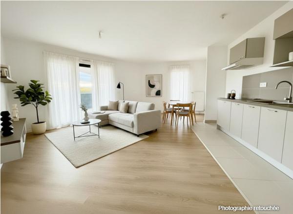 Appartement Bussy Saint Georges 4 pièce(s) 78 m2 + terrasse
