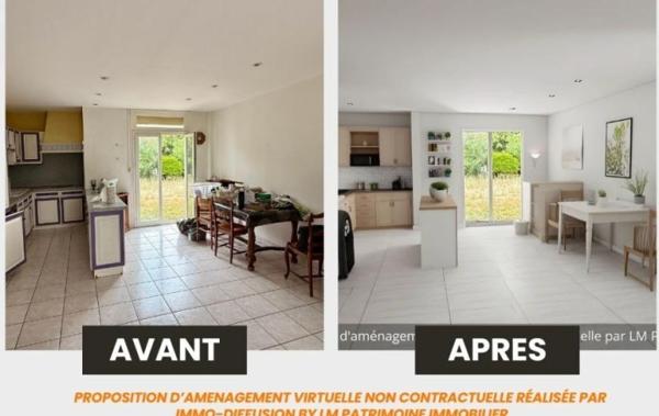 Vente Maison Villa de plain-pied à rafraîchir Pezenas   