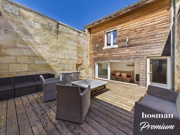 Maison familiale lumineuse 145 m² avec terrasse 36 m² et patio – Sans vis-à-vis – Bordeaux Bastide