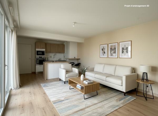 Appartement
         2 pièces
        - 47 m² Exclusivité