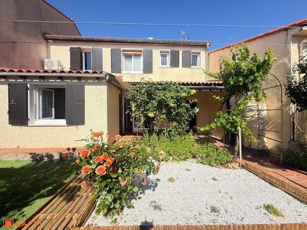 Maison de deux appartements deux faces, avec jardin sans vis à vis.