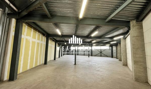 A LOUER : ZONE NORD - LOCAL DE STOCKAGE D'ENVIRON 820 M² - LE MANS (72)