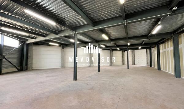A LOUER : ZONE NORD - LOCAL DE STOCKAGE D'ENVIRON 820 M² - LE MANS (72)