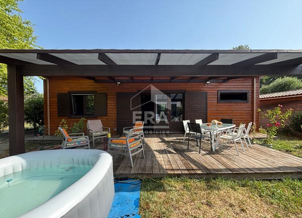 Maison bois 4 Pièces 86m² avec garage et terrain 500m² ? Le Teich