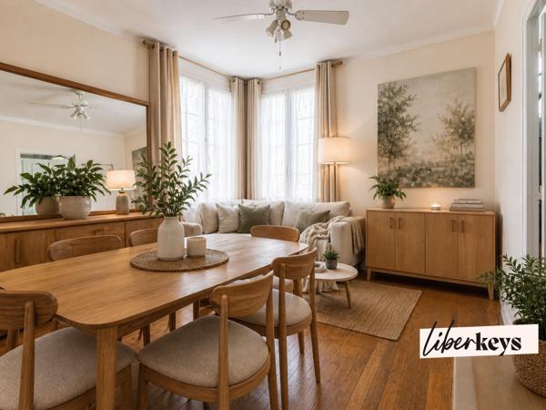 Appartement 3 pièces avec jardin privatif de 151 m² - cave et parking - Trappes