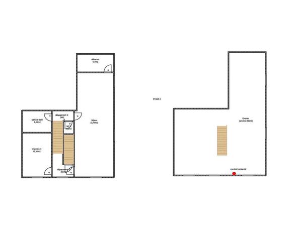 Immeuble 6 pièces - 174 m²