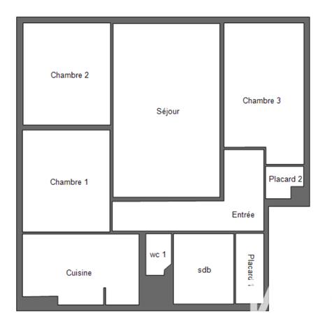 Appartement à vendre 4 pièces 79 m² Le Havre