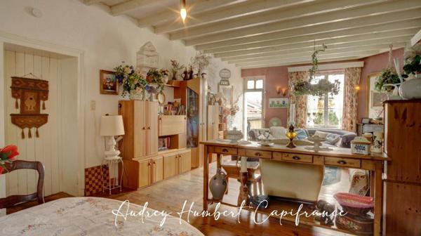 Maison à vendre BUXIERES SOUS LES COTES (55) - Grand séjour - 3 chambres - dépendance - jardin et verger - vue dégagée