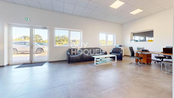 local commercial avec un appartement en étage