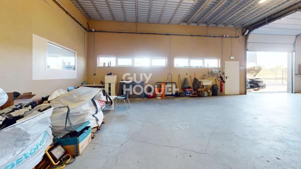 local commercial avec un appartement en étage